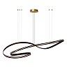 SLALOM pendant light 80W coffee (Lucide)