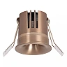 SNAX recessed spotlight Ø6 LED 8W CCT champagne (Lucide)