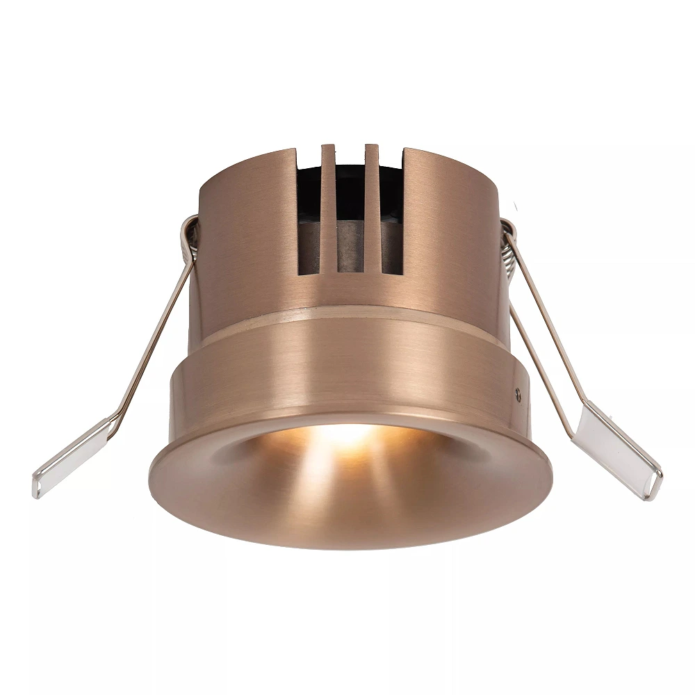 SNAXX recessed spotlight Ø8 LED 12W CCT champagne (Lucide)