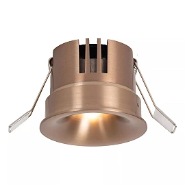 SNAXX recessed spotlight Ø8 LED 12W CCT champagne (Lucide)