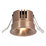 SNAXX recessed spotlight Ø8 LED 12W CCT champagne (Lucide)