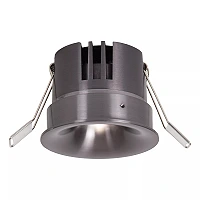 SNAXX recessed spotlight Ø8 LED 12W CCT satin gun metal (Lucide)