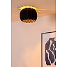 SPENCER Flush ceiling light Ø30 cm 1xE27 black (Lucide)