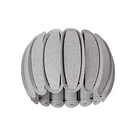 SPENCER Flush ceiling light Ø30 cm 1xE27 grey (Lucide)