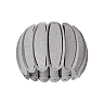 SPENCER Flush ceiling light Ø30 cm 1xE27 grey (Lucide)