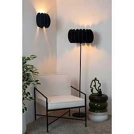 SPENCER Wall light 1xE27 black (Lucide)