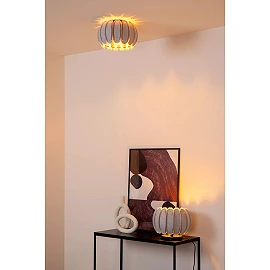SPENCER Table lamp Ø30 cm 1xE27 grey (Lucide)