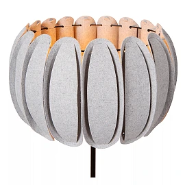 SPENCER stāvlampa Ø40 cm 1xE27 40 W pelēka (Lucide)