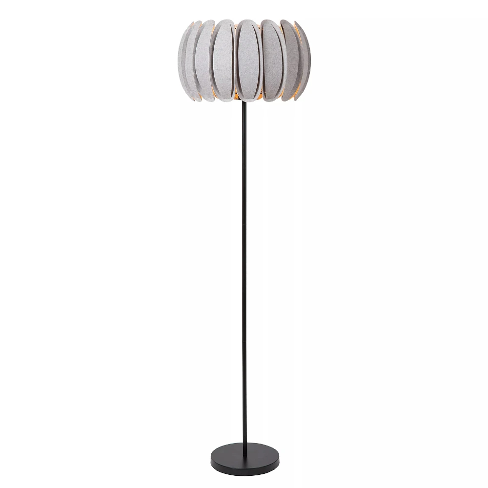 SPENCER stāvlampa Ø40 cm 1xE27 40 W pelēka (Lucide)