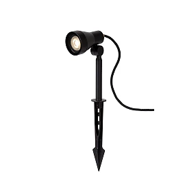 SPIKE garden spotlight 1x5W GU10 black (Lucide)