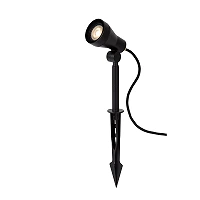 SPIKE garden spotlight 1x5W GU10 black (Lucide)