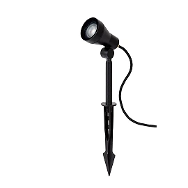 SPIKE garden spotlight 1x5W GU10 black (Lucide)