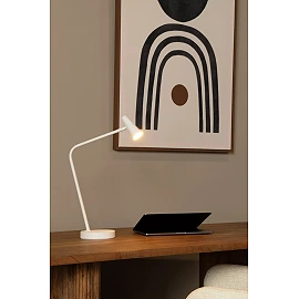 STIRLING rechargeable desk lamp LED 3 W 2700 K white (Lucide)