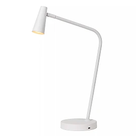 STIRLING rechargeable desk lamp LED 3 W 2700 K white (Lucide)