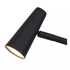 STIRLING rechargeable LED floor lamp 3W 2700K black (Lucide)