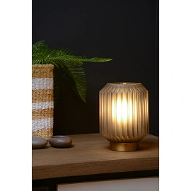SUENO Table lamp Ø13 cm 1xE14 grey (Lucide)