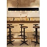 SURTUS pendant light 6xE27 black (Lucide)