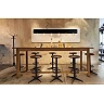 SURTUS pendant light 6xE27 black (Lucide)