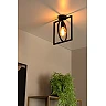 SUUS Flush ceiling light 1x40W E27 Black (Lucide)