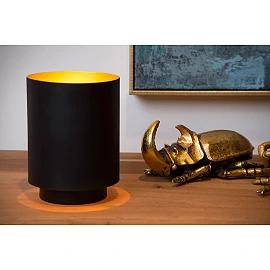 SUZY table lamp Ø12 cm 1xE14 40 W black (Lucide)