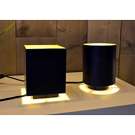 SUZY Table lamp 12x12 cm 1xE14 black (Lucide)