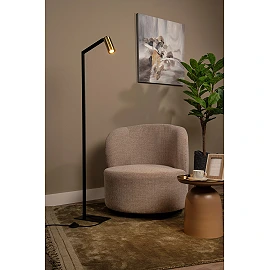 SYBIL floor reading lamp 1xGU10 35 W black (Lucide)