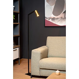SYBIL floor reading lamp 1xGU10 35 W black (Lucide)