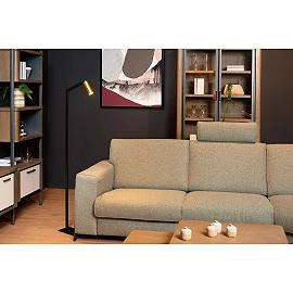 SYBIL floor reading lamp 1xGU10 35 W black (Lucide)