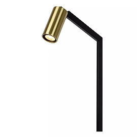 SYBIL floor reading lamp 1xGU10 35 W black (Lucide)
