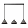 SPITZE Pendant light 3xE27 40W Grey (Lucide)