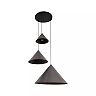 SPITZE Pendant light Ø68 cm 3xE27 40W Grey (Lucide)