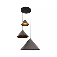 Piekarama lampa SPITZE Ø68 cm 3xE27 40W pelēka (Lucide)