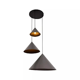 SPITZE Pendant light Ø68 cm 3xE27 40W Grey (Lucide)