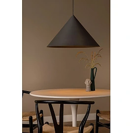 SPITZE Pendant light Ø60 cm 1xE27 40W Grey (Lucide)