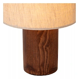 TACHINA galda lampa 17x17 cm 1xE14 dabīga (Lucide)