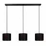 TAGALOG pendant light Ø40 cm 3 x E27 bamboo/black (Lucide)