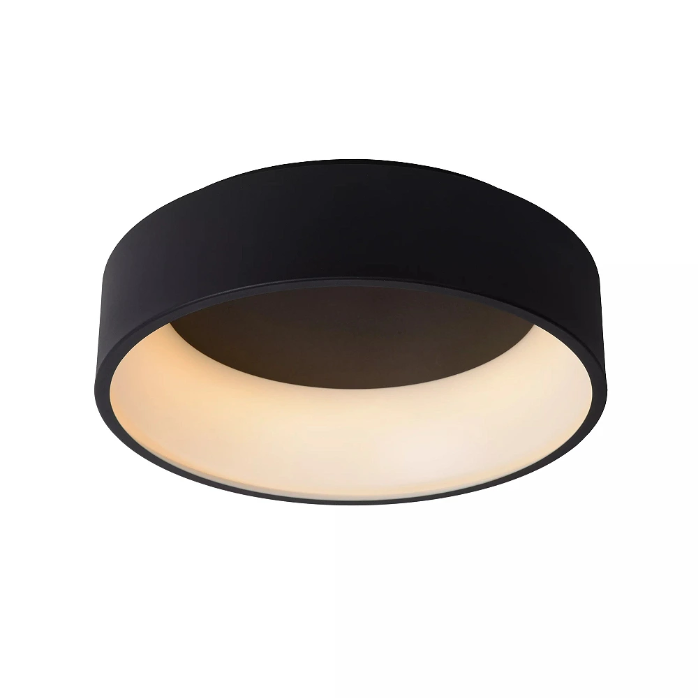 TALOWE LED ceiling light Ø45,5 cm LED 30 W black (Lucide)