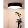TALOWE LED ceiling light Ø60 cm LED 42 W black (Lucide)