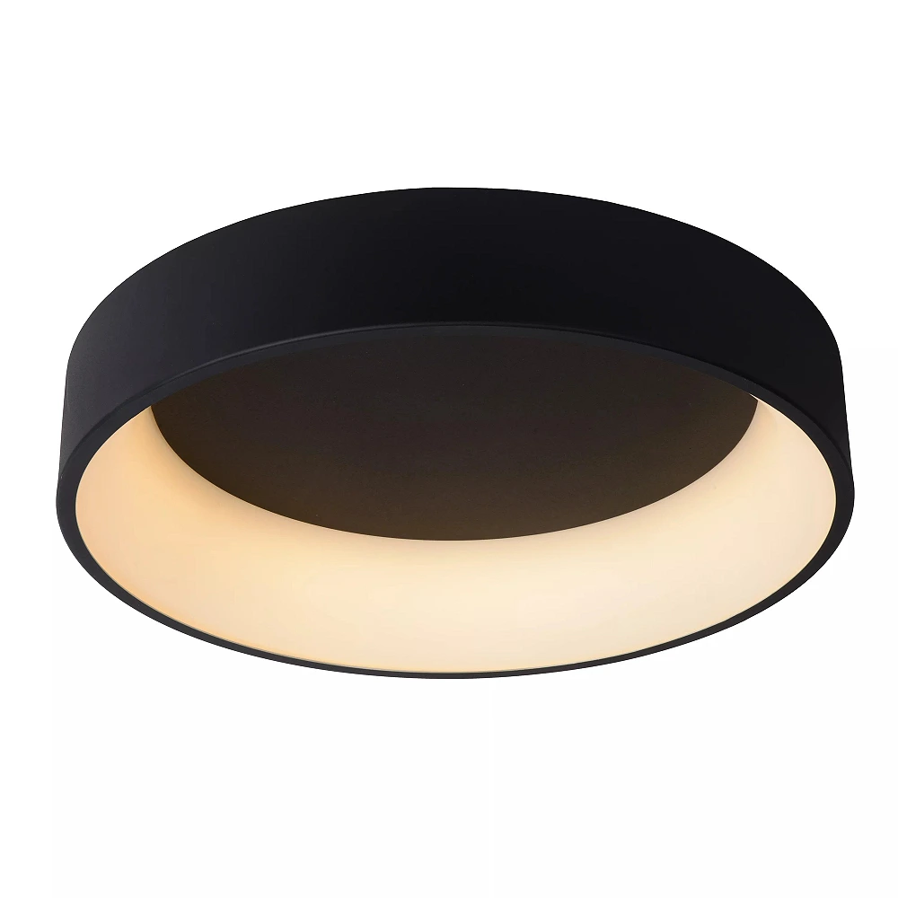 TALOWE LED ceiling light Ø60 cm LED 42 W black (Lucide)