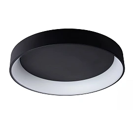 TALOWE LED ceiling light Ø80 cm LED 80 W black (Lucide)