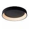 TALOWE LED ceiling light Ø80 cm LED 80 W black (Lucide)