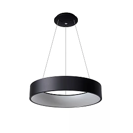 TALOWE LED pendant light Ø60 cm dimmable 39W 3000K Black (Lucide)