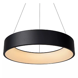 TALOWE LED pendant light Ø60 cm dimmable 39W 3000K Black (Lucide)