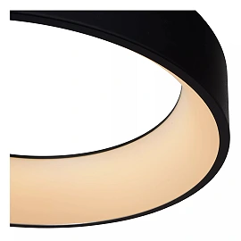 TALOWE LED pendant light Ø60 cm dimmable 39W 3000K Black (Lucide)