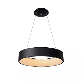 TALOWE LED pendant light Ø60 cm dimmable 39W 3000K Black (Lucide)