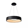 TALOWE LED pendant light Ø60 cm dimmable 39W 3000K Black (Lucide)