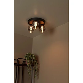 TAMINO ceiling light LED 5.6 W 3000K black (Lucide)