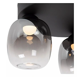 TAMINO ceiling light LED 5.6 W 3000K black (Lucide)