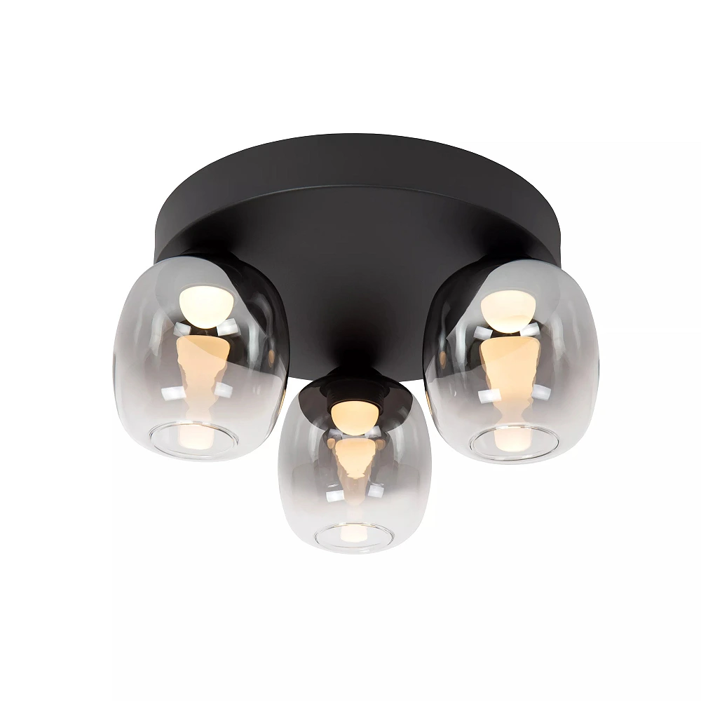 TAMINO ceiling light LED 5.6 W 3000K black (Lucide)