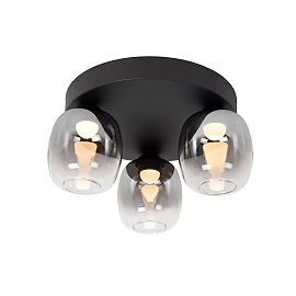 TAMINO ceiling light LED 5.6 W 3000K black (Lucide)